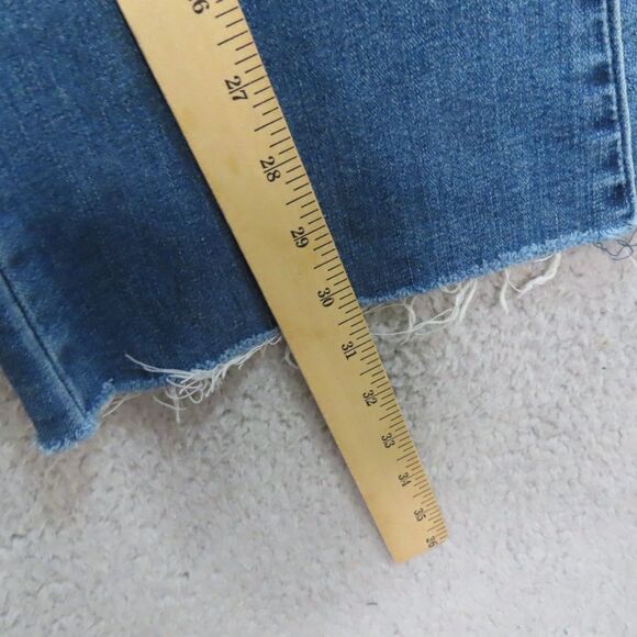 Show Me Your MuMu Berkeley Bells Jeans 28 Super Flare Bell Bottoms Distressed - Picture 9 of 13